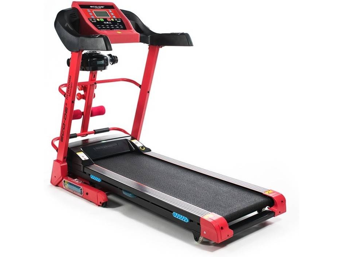 Cinta de Correr ECO-DE Fit Perform Profissional (157 x 56 x 137 cm - Negro, Rojo)