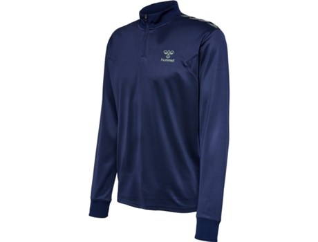 Chándale para Fitness HUMMEL Chándal Cremallera Hmlstaltic Azul (XL)