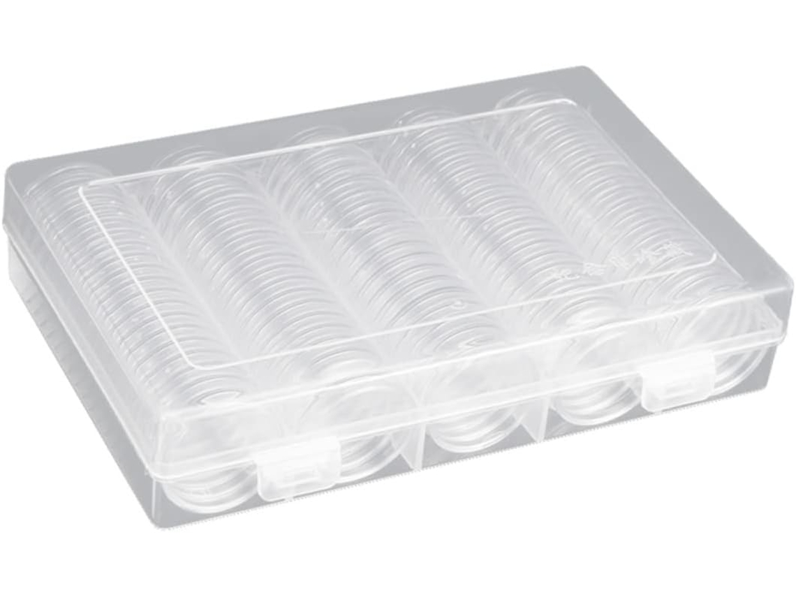 Juego De Contenedores De Almacenamiento Transparentes Tipo Cápsula Para Coleccionar, Exhibir Y Proteger.