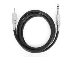 Adaptador De Cable De Audio Estéreo Trs De 3,5 Mm A 6,35 Mm, 1,5 M, Compatible Con Teléfonos Móviles, Auriculares, Pianos Eléctricos Y Guitarras.