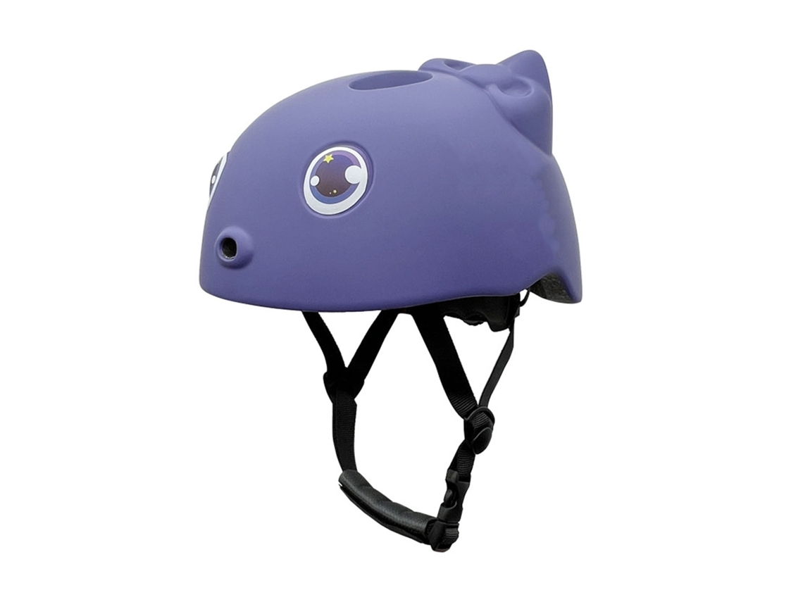 Capacete infantil leve e ajustável com desenhos animados S/MARCA