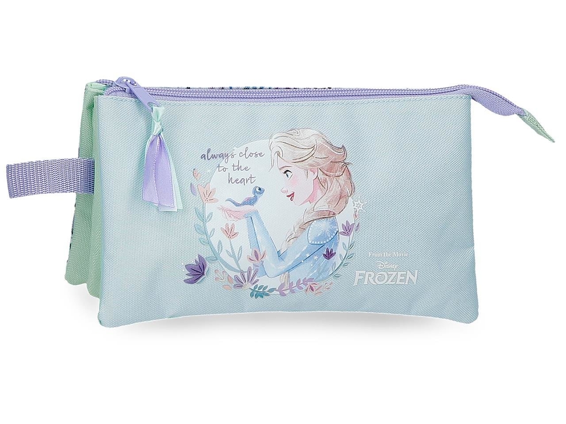 Disney Estuche Escolar Close To The Heart Frozen Poliéster Lila