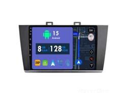 Coche Radio Android Auto Autoradio 8GB RAM 128G ROM CarPlay Navegación GPS Pantalla Táctil RoverOne para Subaru Outback 5 2014 - 2018 Legacy 6 2014 - 2017 