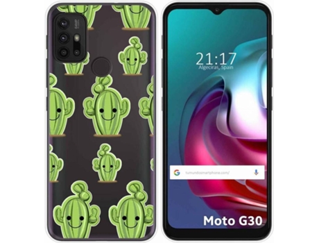 Carcasa Motorola Moto G10 / G30 TUMUNDOSMARTPHONE Cactus Multicolor