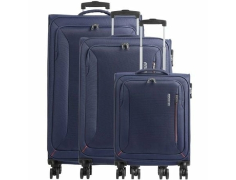 Juego de Maletas AMERICAN TOURISTER Sea Seeker Hyperspeed (Azul)