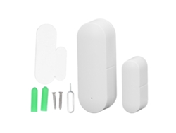 Sensor Inalámbrico Inteligente Para Puertas Y Ventanas Con Control Por Voz Y Detector De Apertura Para Seguridad En Hogares Y Negocios.