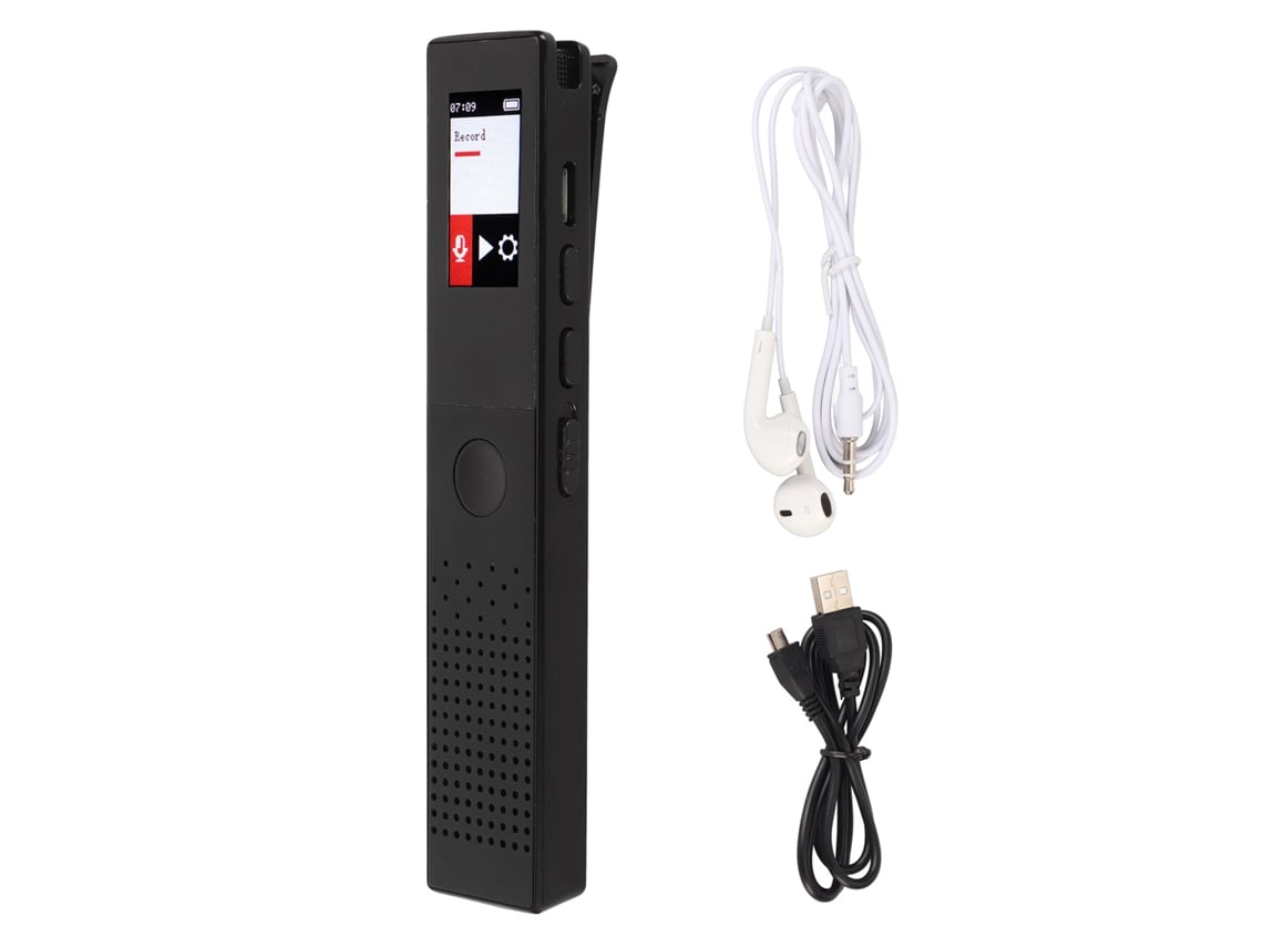 Grabadora De Voz Digital Inteligente Con Reducción De Ruido, Estéreo Hifi, Grabadora Automática, Reproductor Mp3, 32 Gb.