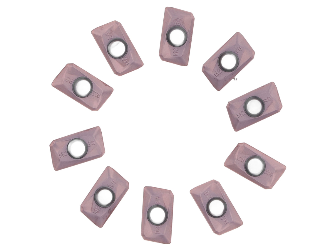 2026velora-10 Piezas Inserts Carburo Cnc Fresado Torneado Velocidad Corte Rapido Recubrimiento Multicapa Apmt1604pderm2