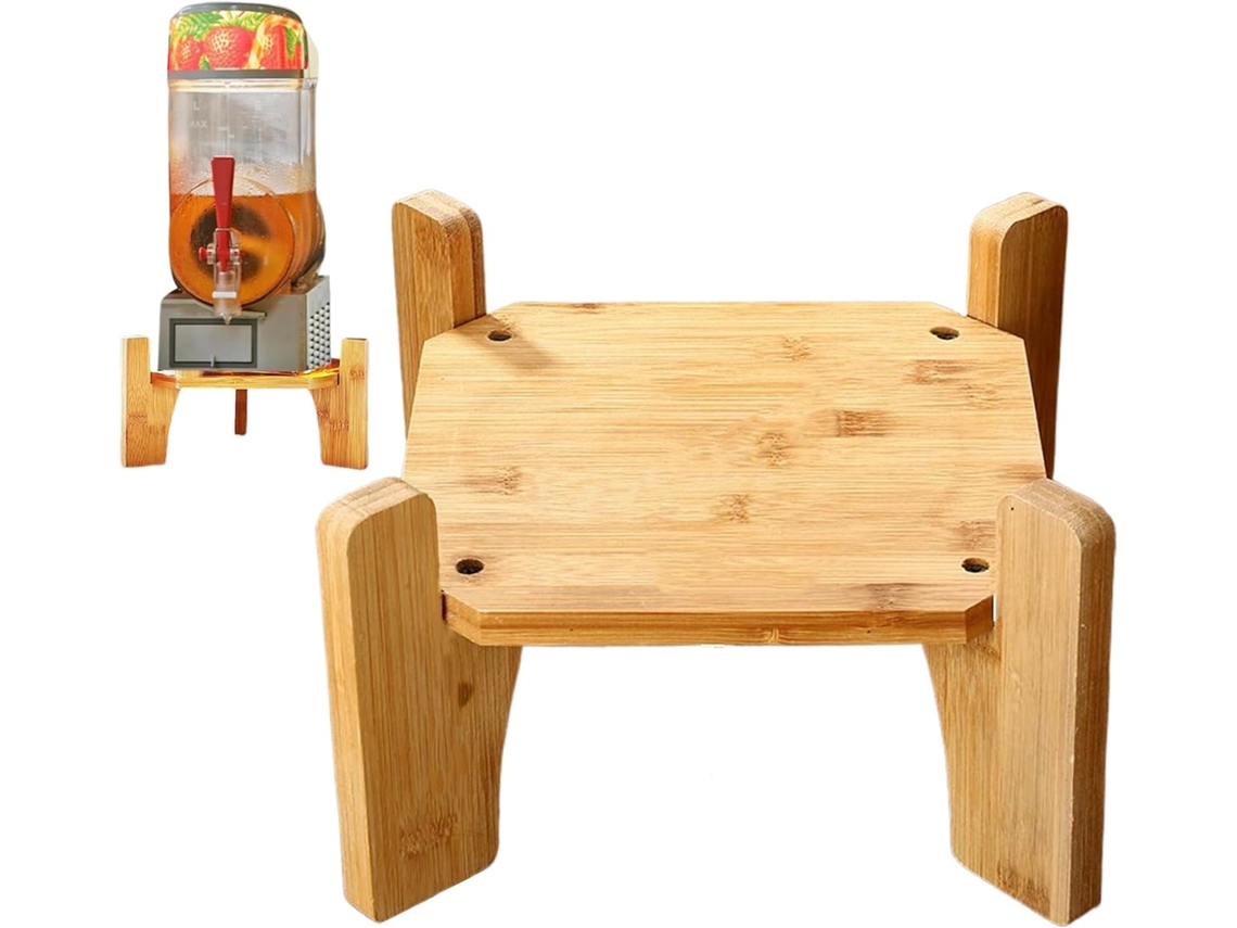 Soporte Para Dispensador De Bebidas Madera Jarra Agua 18 5 Cm Di Metro Garrafas Zumo Limonada Caf Servir Cocina Hotel