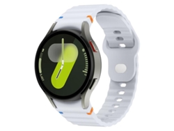 Correa de silicona para Samsung Galaxy Watch 7 (40/44 mm) - 20 mm con costuras onduladas y hebilla invertida