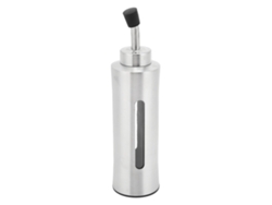 Botella Dispensadora De Aceite De Oliva Y Vinagre De Acero Inoxidable 304 Con Boquilla Transparente Para Cocina.