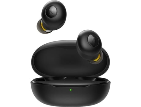Auriculares Bluetooth True Wireless REALME Buds Q (In Ear - Micrófono - Negro)