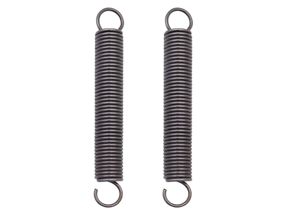 Muelle De Acero Inoxidable Con Extensión De Compresión De Doble Gancho 2x18x150mm - 2 Piezas