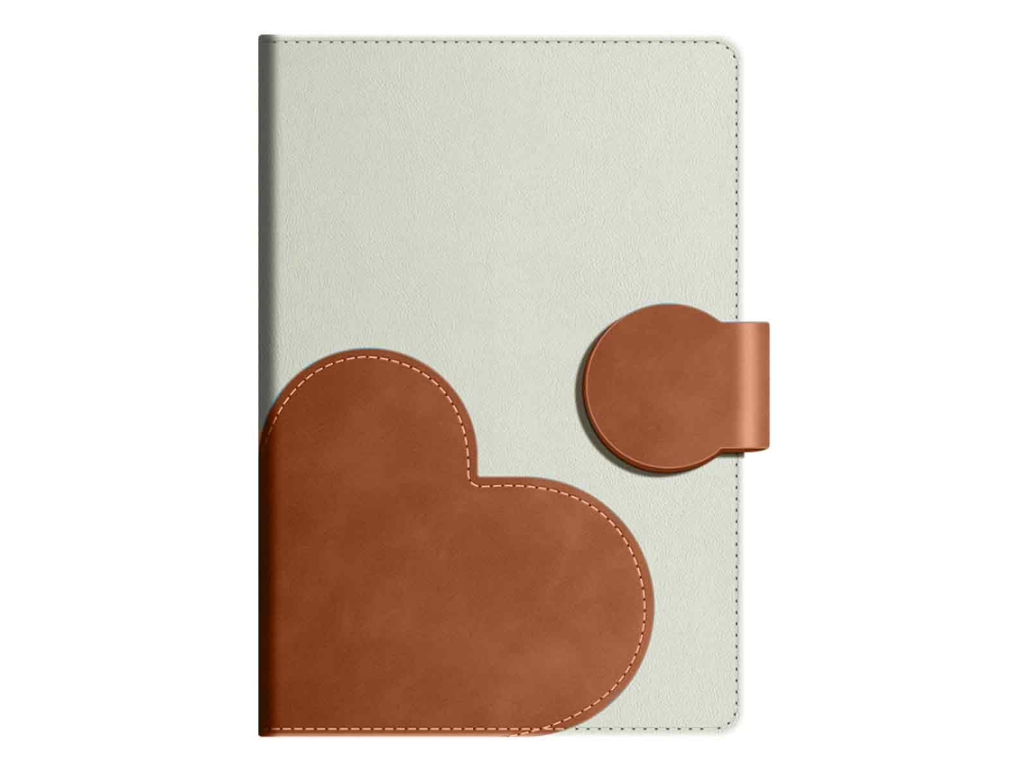 Cuaderno De Escritura De Cuero Con Cierre De Hebilla