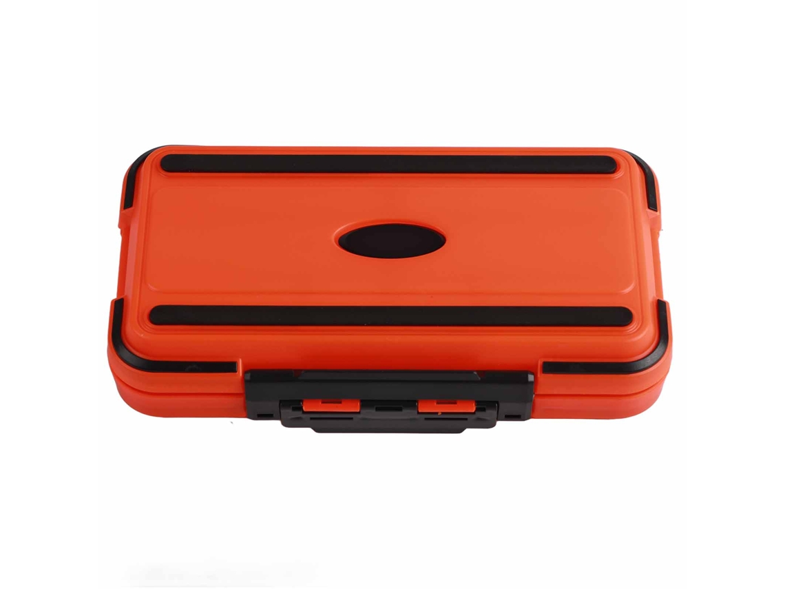 Danu26-caja De Equipo De Pesca Impermeable Abs Con Organización Para Anzuelos, Cebo Y Accesorios Amarilla