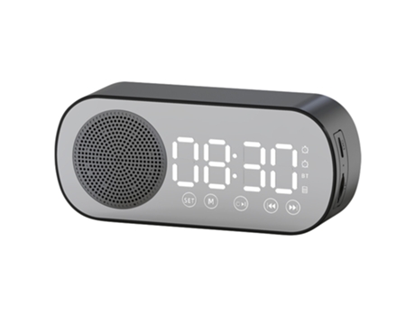 ELKUAIE Despertador para niños Despertador digital Reloj espejado Puerto USB