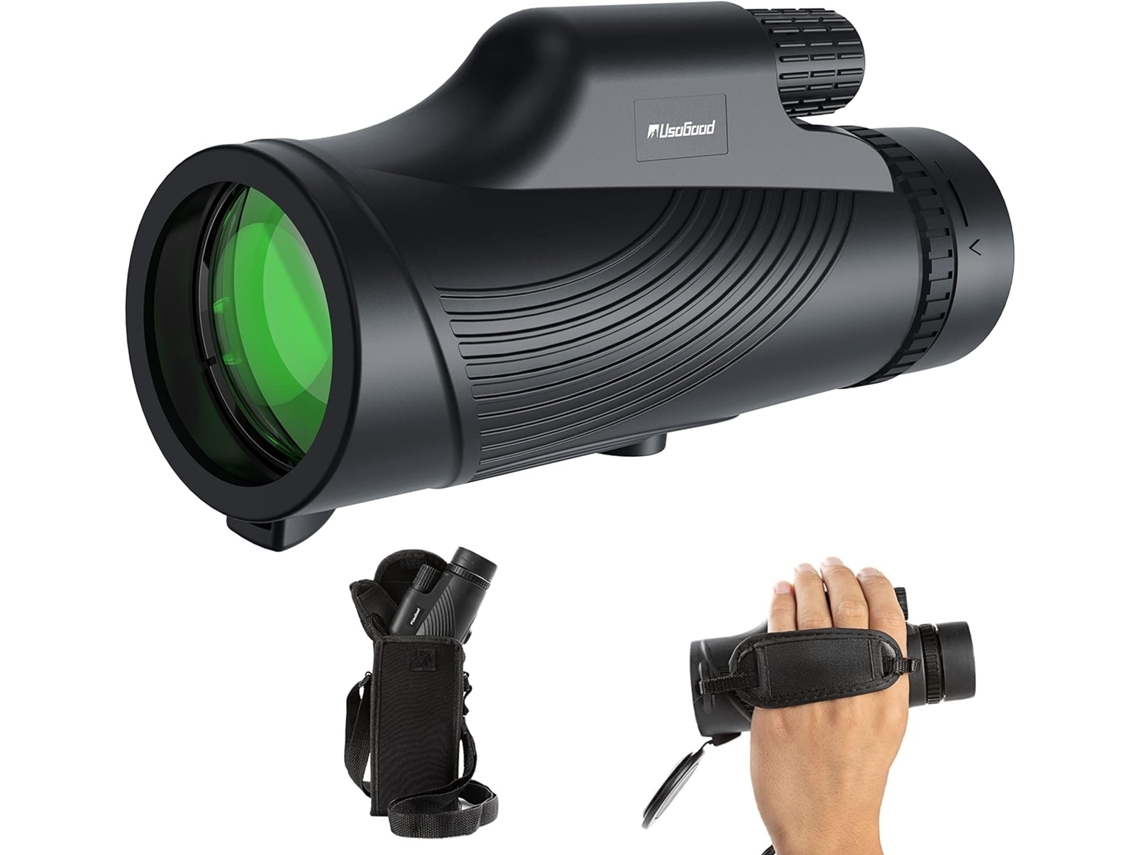 Telescopio Monocular Telescopio Monocular Para Adultos De 10x42 Telescopio Monocular Portátil Compacto Impermeable Con Correa De Mano Zruxe