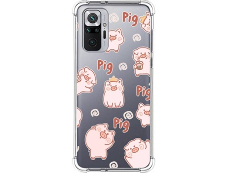 Carcasa Xiaomi Redmi Note 10 Pro TUMUNDOSMARTPHONE Cerdos Multicolor