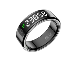 Anillo Inteligente Kor Mau Negro Talla 10 Leotec
