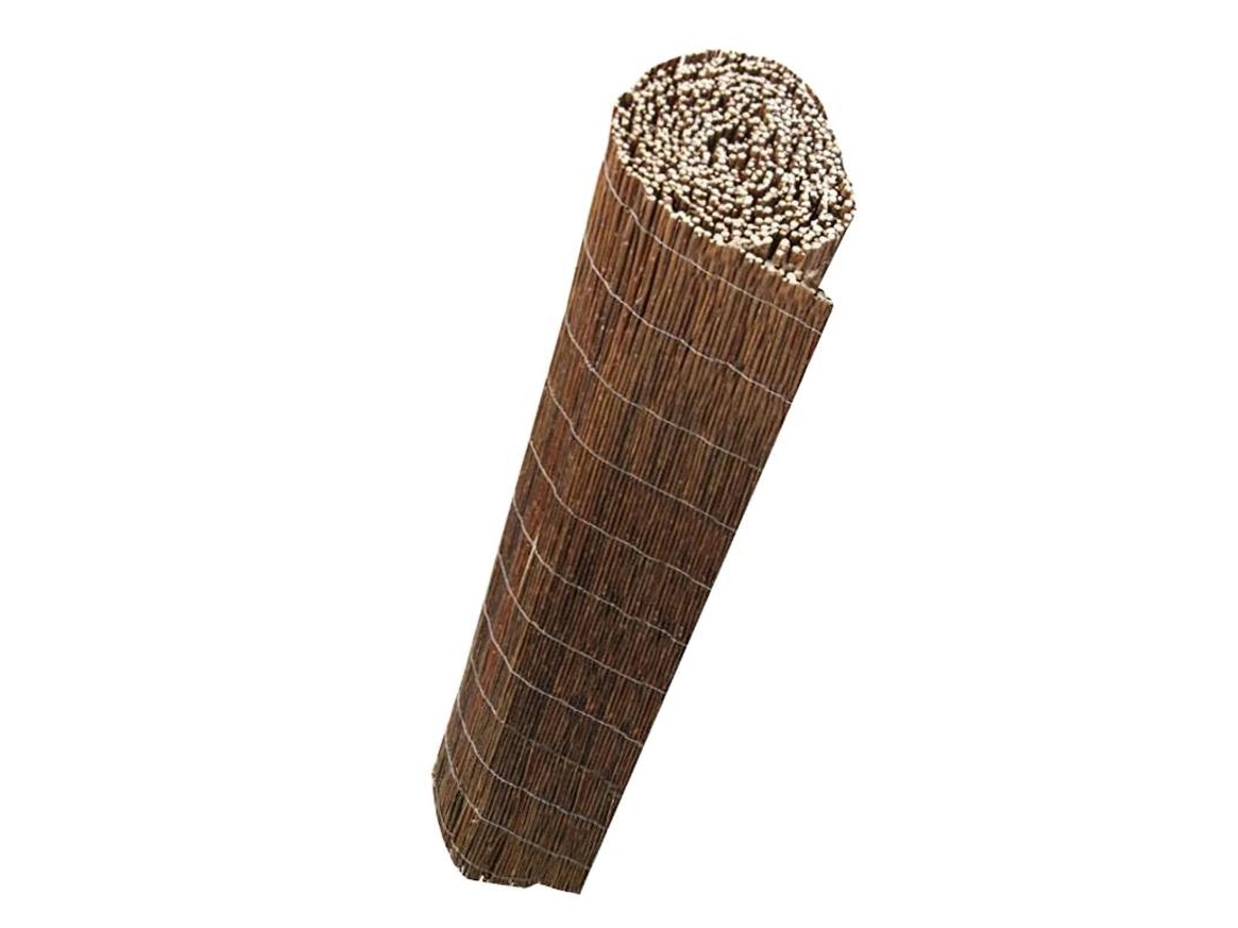Mimbre natural ocultación ligera  rollo 5 x 2 metros