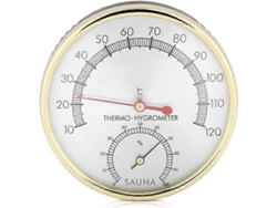 Termómetro para sauna, termómetro higrómetro con dial metálico, termómetro higrómetro para sauna. Ly Ebike