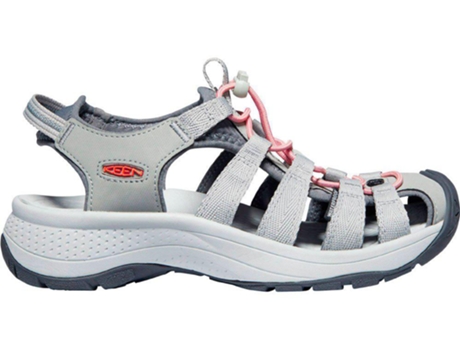 Sandálias para Mujer KEEN Astoria West Gris para Montaña (EU 39 1 / 2)