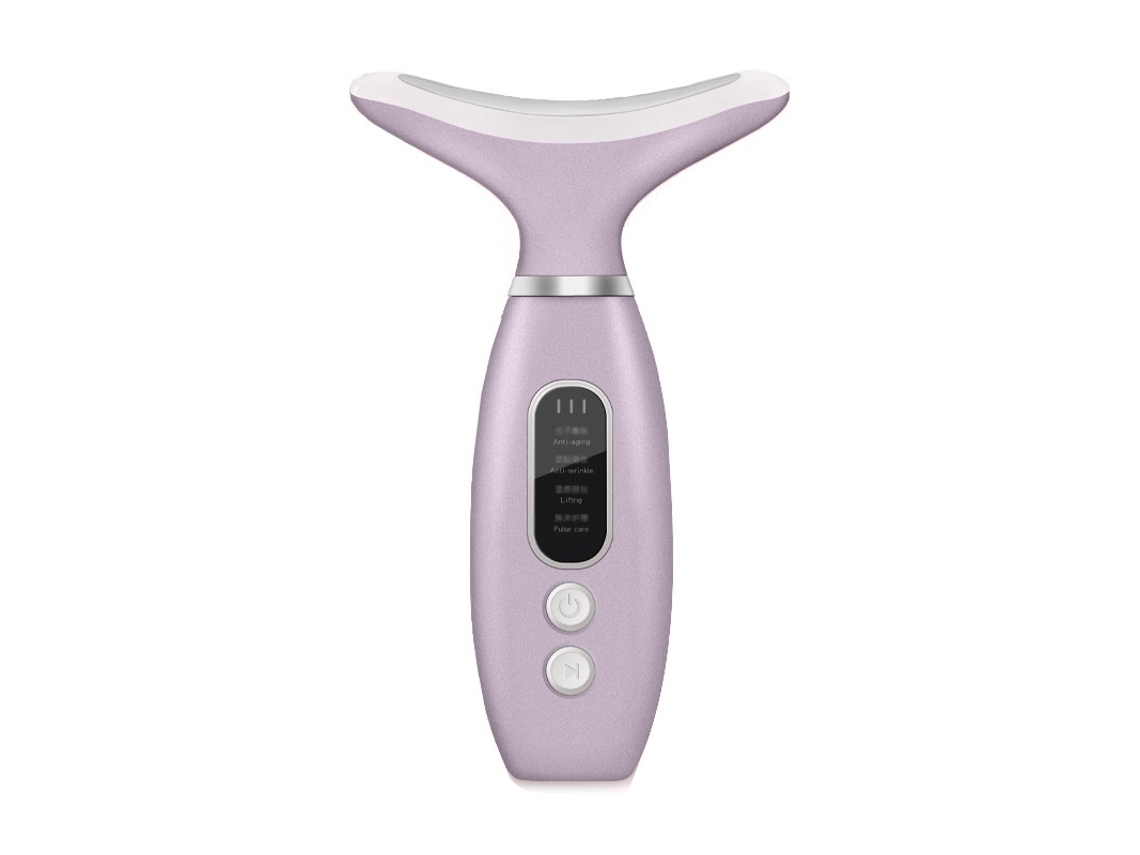 Masajeador de rostro y cuello Dispositivo de estiramiento de la piel calmante y relajante para el rostro y el cuello Reafirmante y YEMAESRE