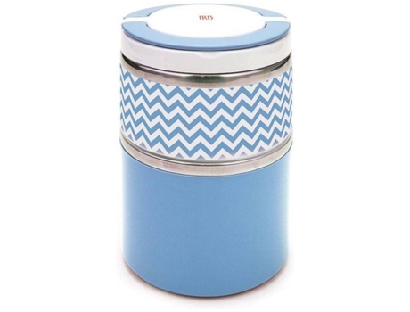 Botella Térmica Dupla IRIS BARCELONA 523899 (Azul - 0.9L - Inox)