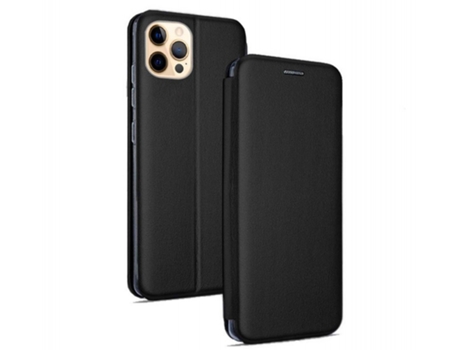 Carcasa iPhone 12 Pro Max (6.7) TUMUNDOSMARTPHONE Libro Negro