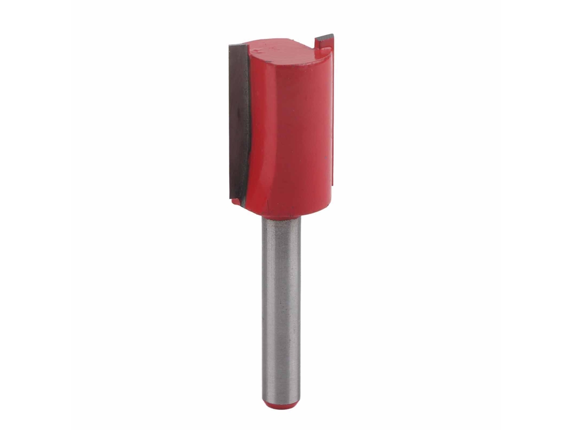 Broca recta de acero de aleación de 1/4 de pulgada y 18 mm con dos flautas para herramientas de fresado de carpintería CNC