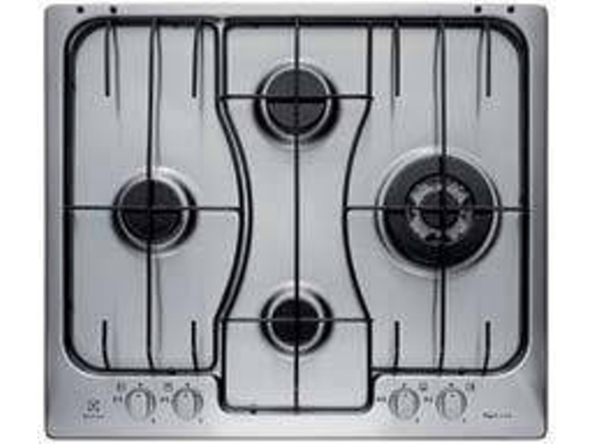 Placa de Gas ELECTROLUX RGG 6243 LOX (Gas Butano-propano - 59.4 cm - Inox)
