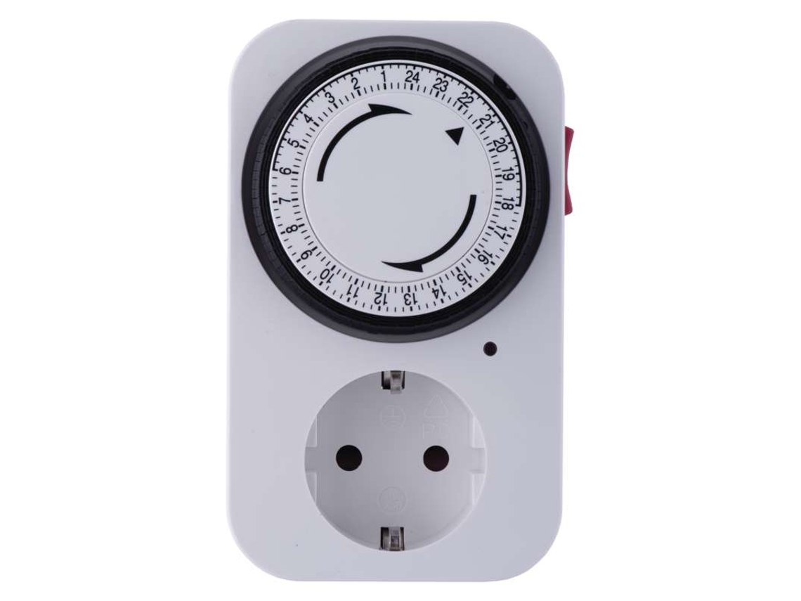 EMOS Temporizador Mecánico Enchufe TS-MD31 SCHUKO
