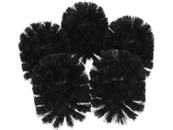 Juego de 5 piezas de inodoro de plástico negro Chaberlu