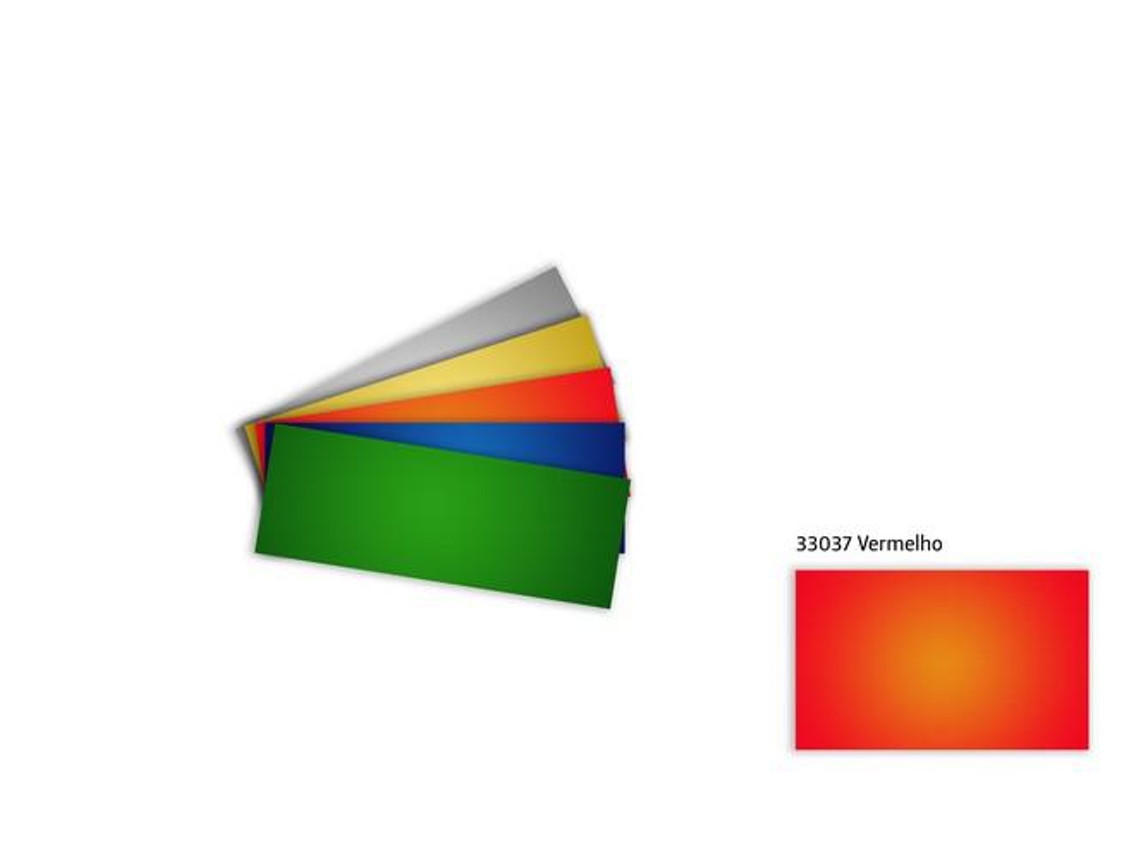 Pack de 10 Cartón S Metalizado 250/50X65 Rojo
