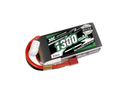 Batería Lipo Tattu Ace de 111 V, 1300 mAh, 30 C, 3S1P, con conector T para coche RC