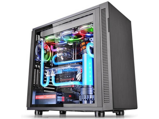 Caja PC THERMALTAKE Suppressor F31 Tempered Glass Edition (ATX Mid Tower - Negro)