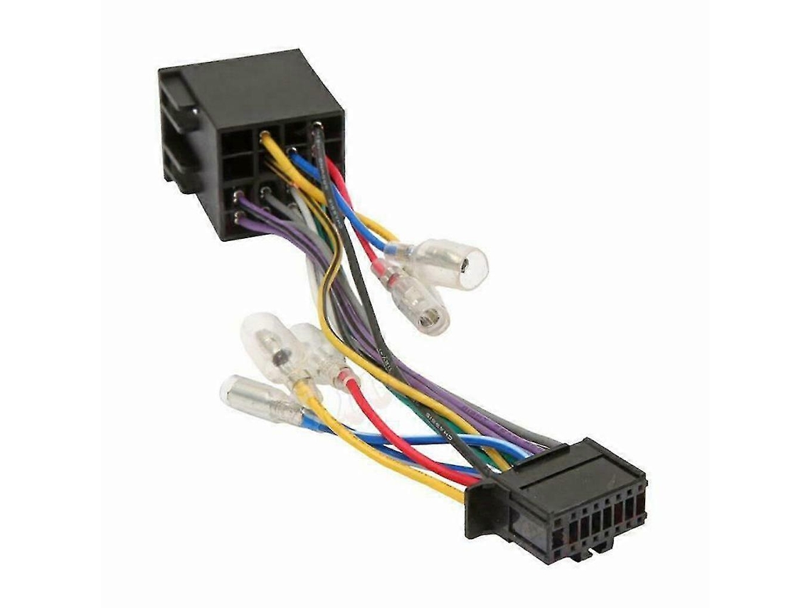 Conector de cableado de radio de coche, conector ABS PI100 de 16 pines, compatible con Pioneer P/2003