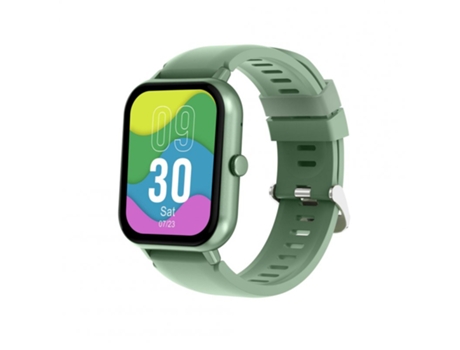 Smartwatch 63Ewe Llamada Bluetooth Monitor de Ritmo Cardíaco y Presión Arterial Verde
