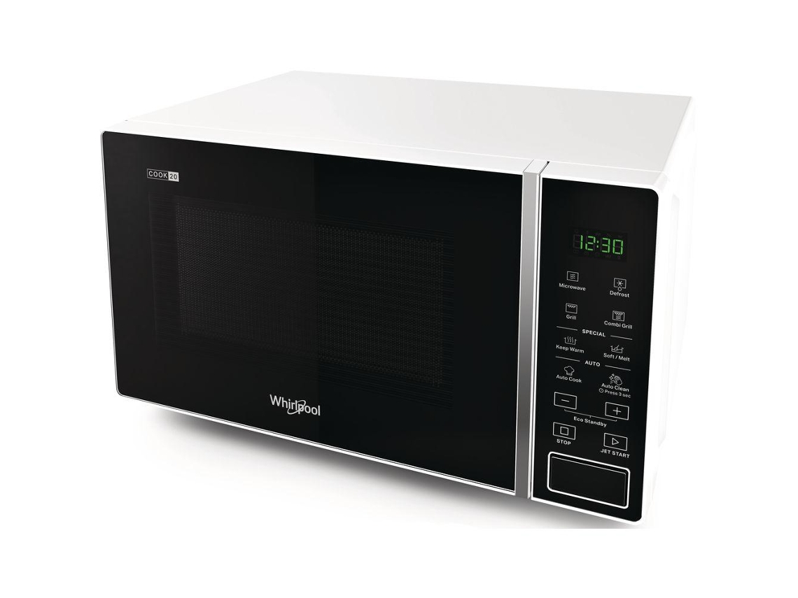 Whirlpool Mwp 203 W Mostrador Microondas Grill 20 L 700 W Negro Blanco