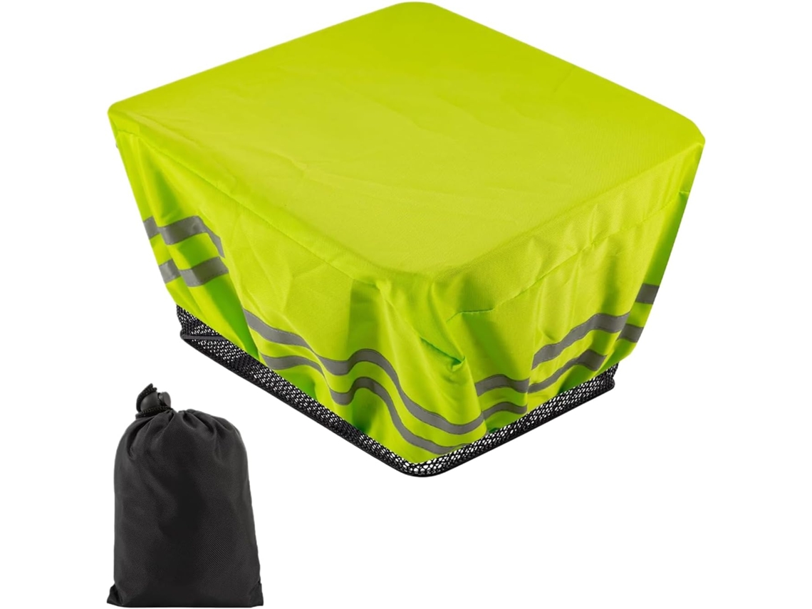 Funda para cesta de bicicleta, protección impermeable, accesorio de ciclismo, tela impermeable, correa Gokoco