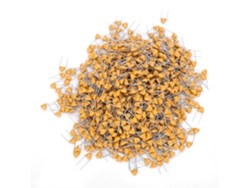 1000 Condensadores Cerámicos Monolíticos De 100 Pf En Línea De 5,08 Mm, Cc 50 V, Desviación Del 10 %.