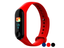 Pulsera de Actividad BRIGMTON 0.96'' (Bluetooth - Rojo)