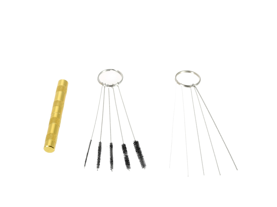 3 Set Herramientas De Limpeza E Reparação Para Airbrush, Kit De Agulhas E Pincéis Profissionais