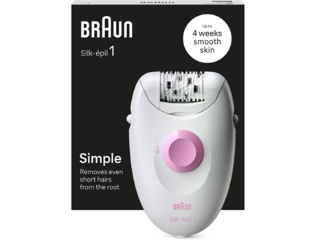 Depiladora BRAUN Silk Epil S3 SE3-031 Essential 1Un (Inicio - Multi-zonas - Corriente)