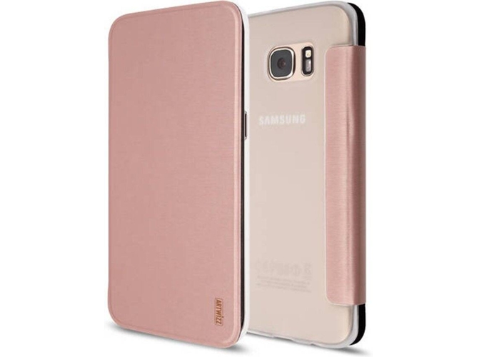 Funda Samsung Galaxy S7 Edge ARTWIZZ SmartJacket Rosa