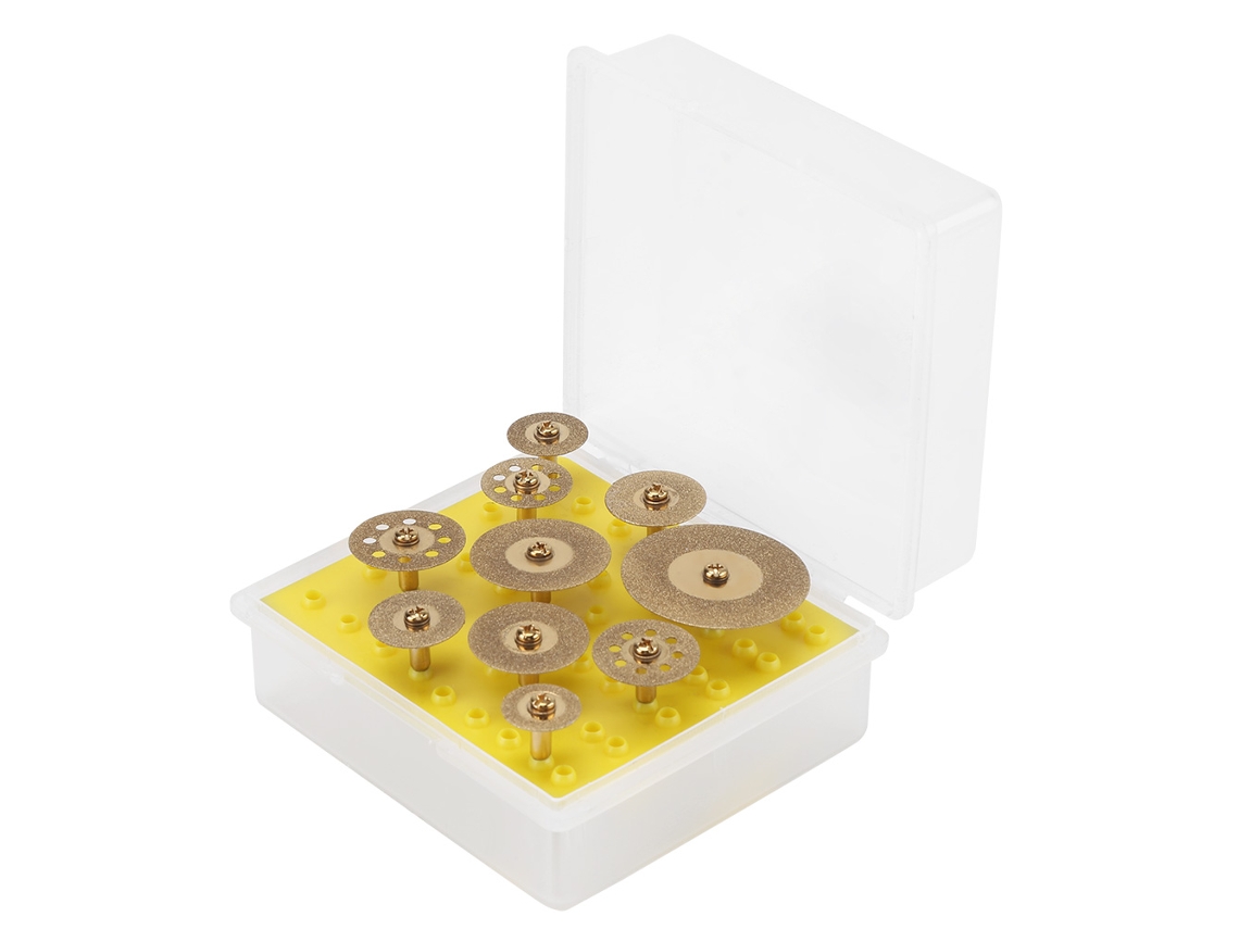 Juego De 10 Discos De Corte De Diamante, Rueda De Corte Para Herramienta Rotativa