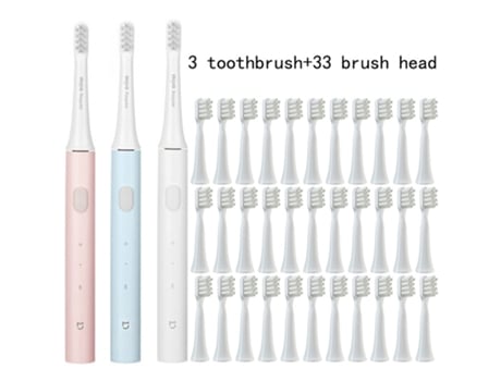 GRPT Cepillo de Dientes Eléctrico Xiaomi Sonic Cepillo de Dientes Eléctrico Mijia T100