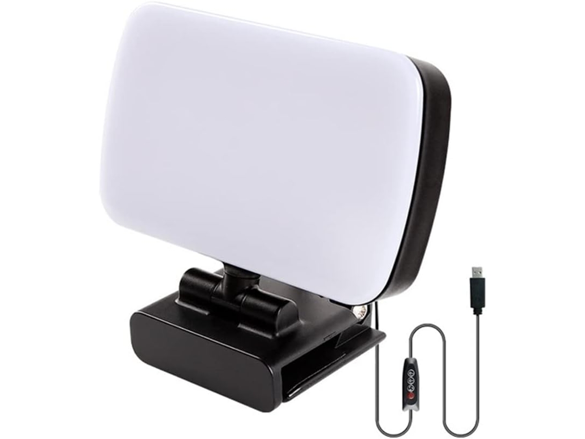 Mini Lámpara Led Portátil Para Videoconferencias, Videoblogs Y Selfies.
