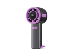 Mini ventilador USB portátil con 100 velocidades, pantalla digital, alta velocidad CSYY