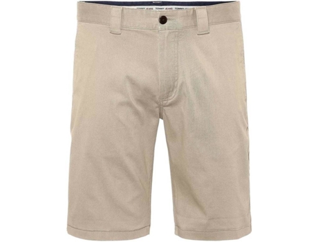 Pantalones Cortos TOMMY JEANS Scanton Chino Algodón Hombre (31 - Marrón)